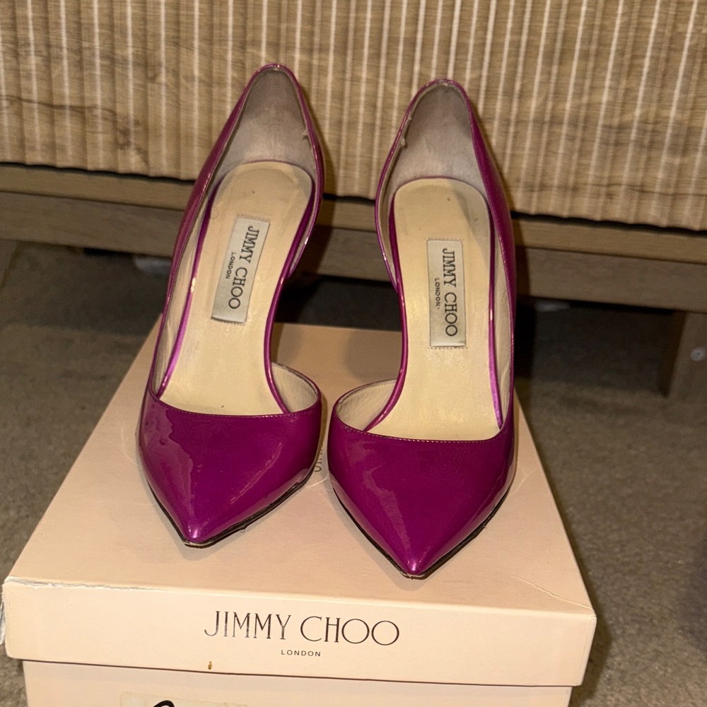 Jimmy Choo Fuchsia Heels
